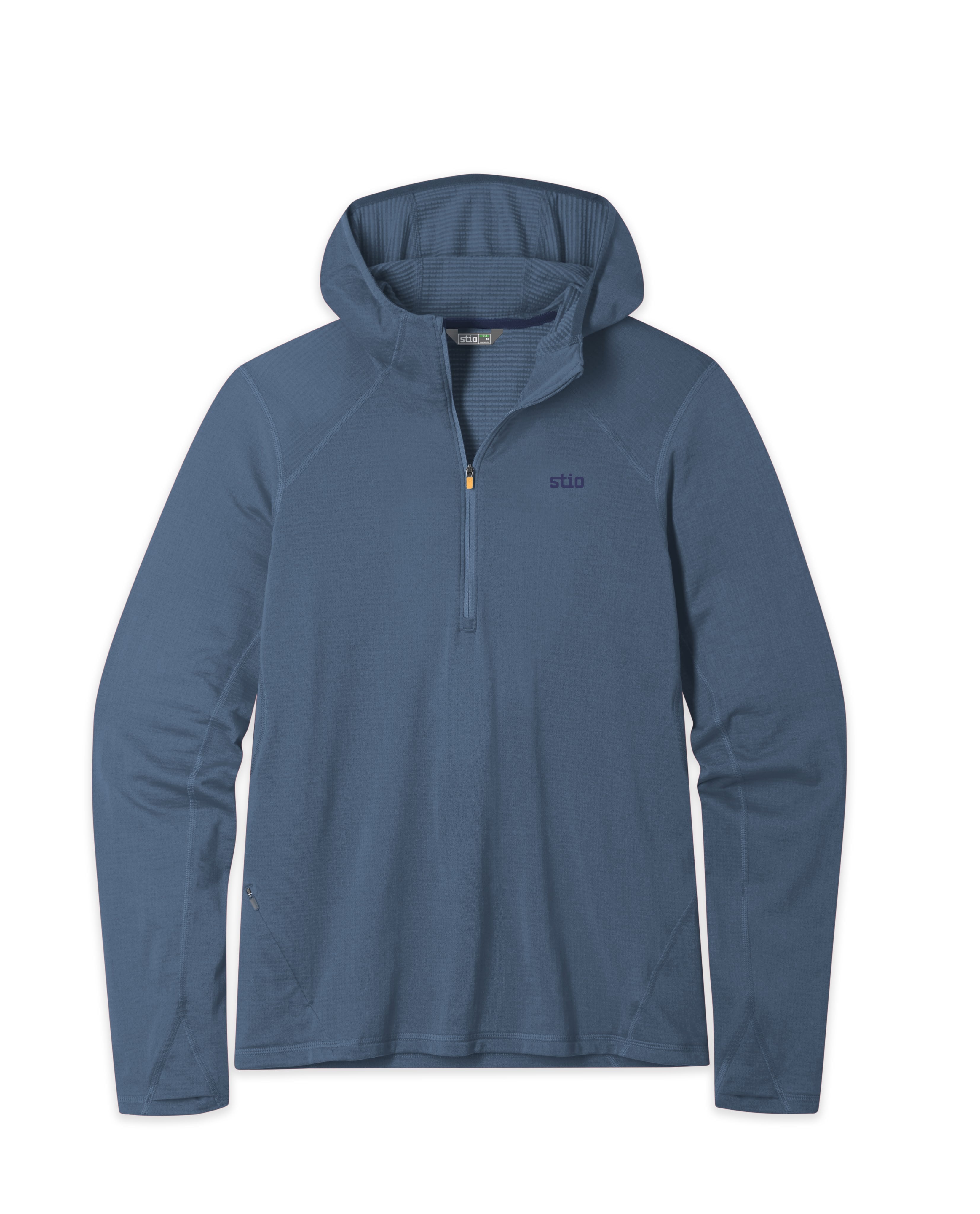 Haut à capuche demi-zippé Power Grid pour homme