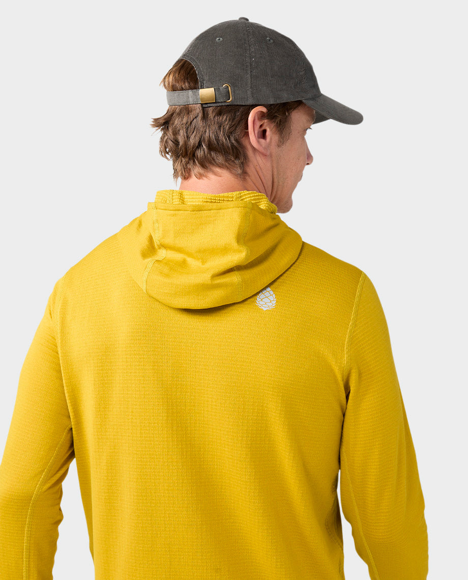 Haut à capuche demi-zippé Power Grid pour homme