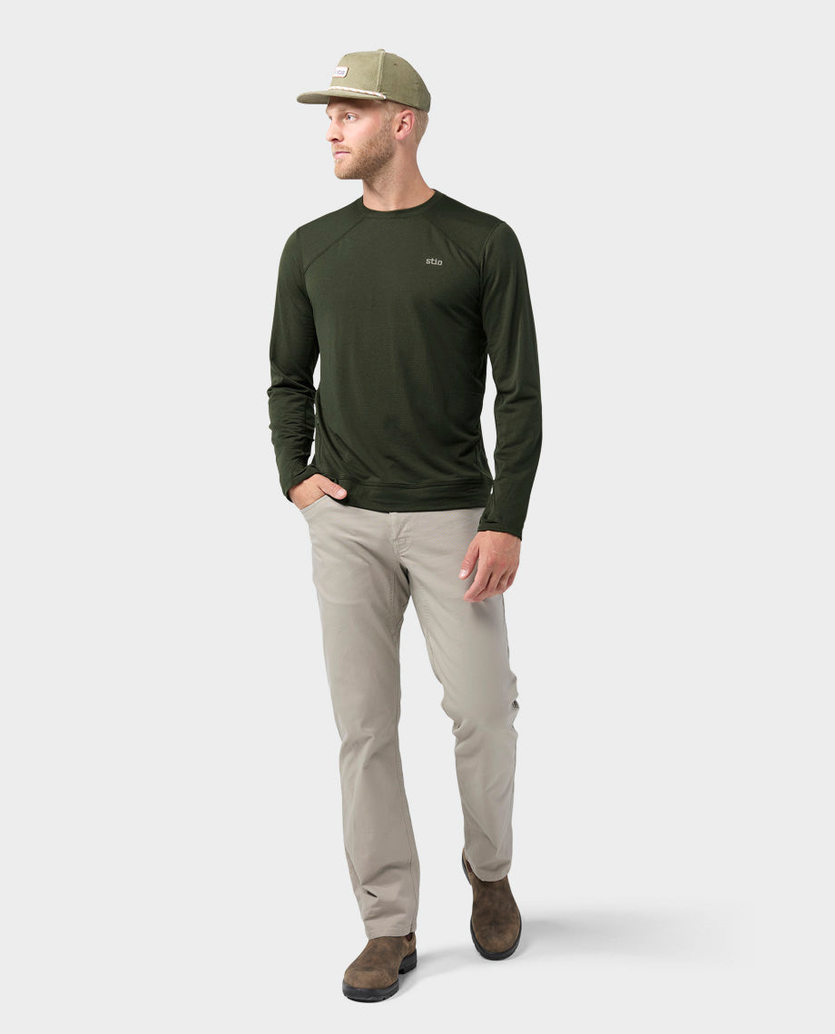 Haut Power Grid Crew pour homme
