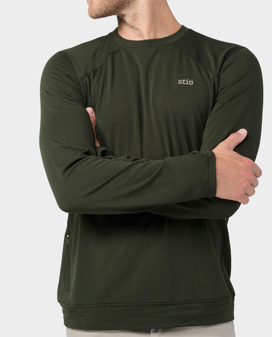 Haut Power Grid Crew pour homme