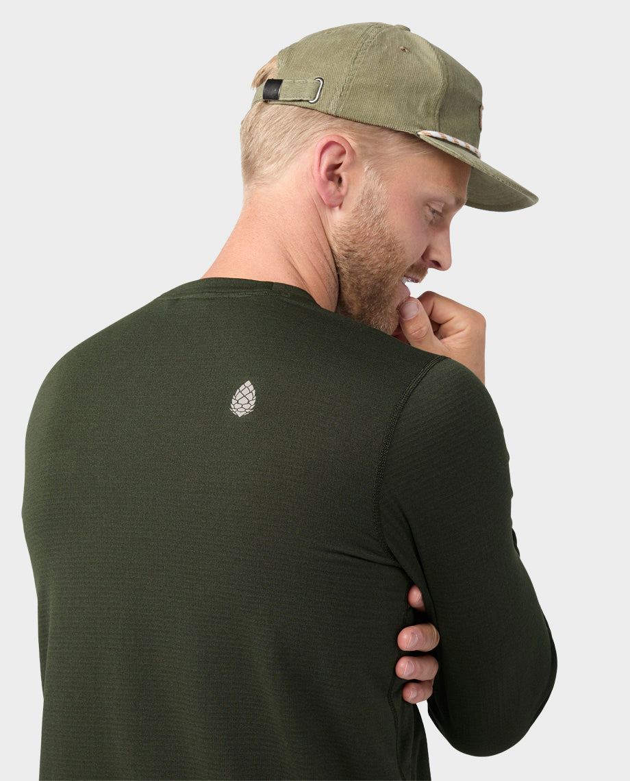 Haut Power Grid Crew pour homme