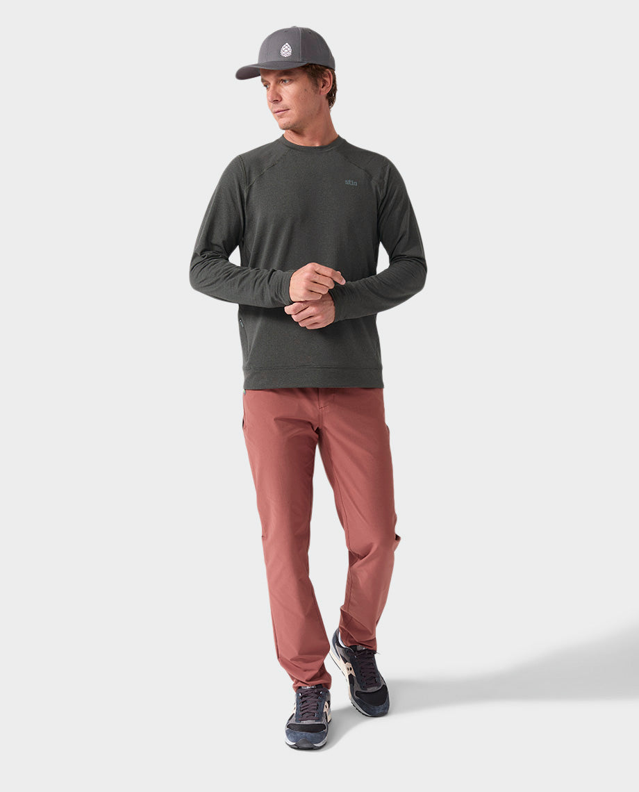 Haut Power Grid Crew pour homme