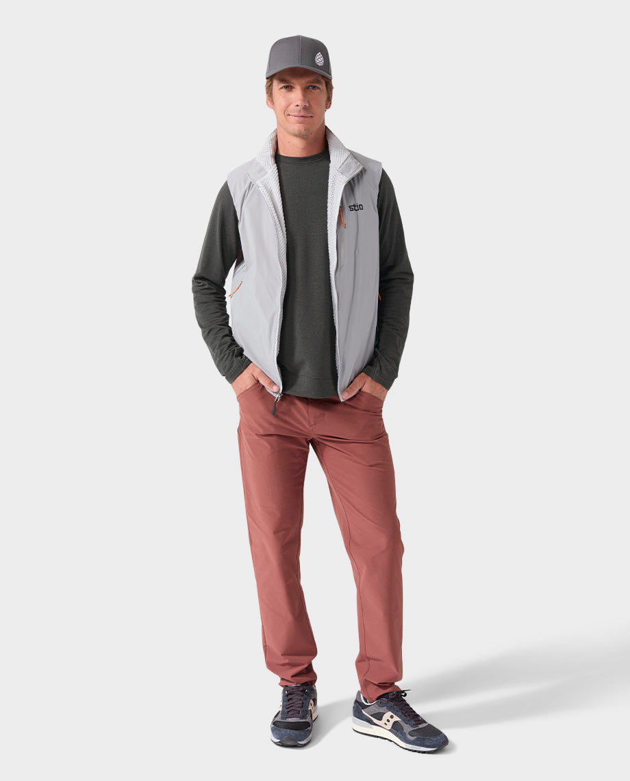 Haut Power Grid Crew pour homme