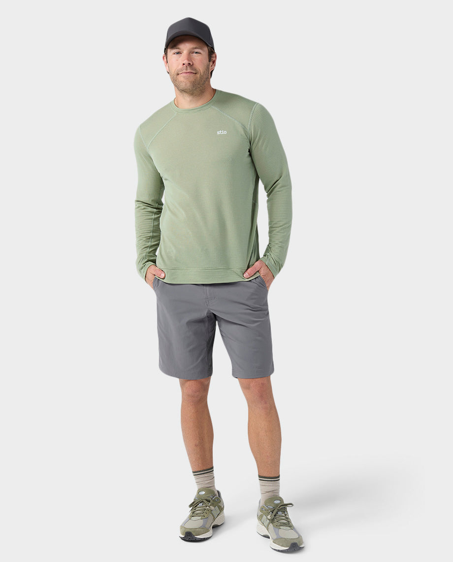Haut Power Grid Crew pour homme