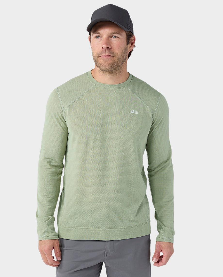 Haut Power Grid Crew pour homme