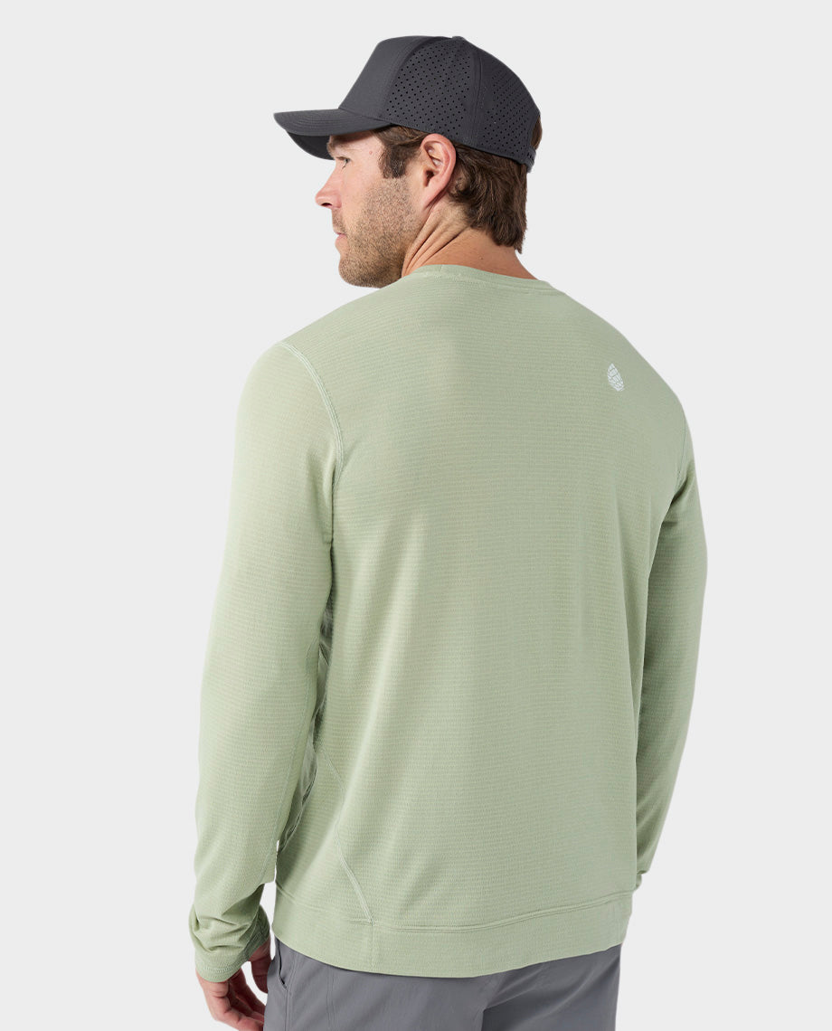 Haut Power Grid Crew pour homme