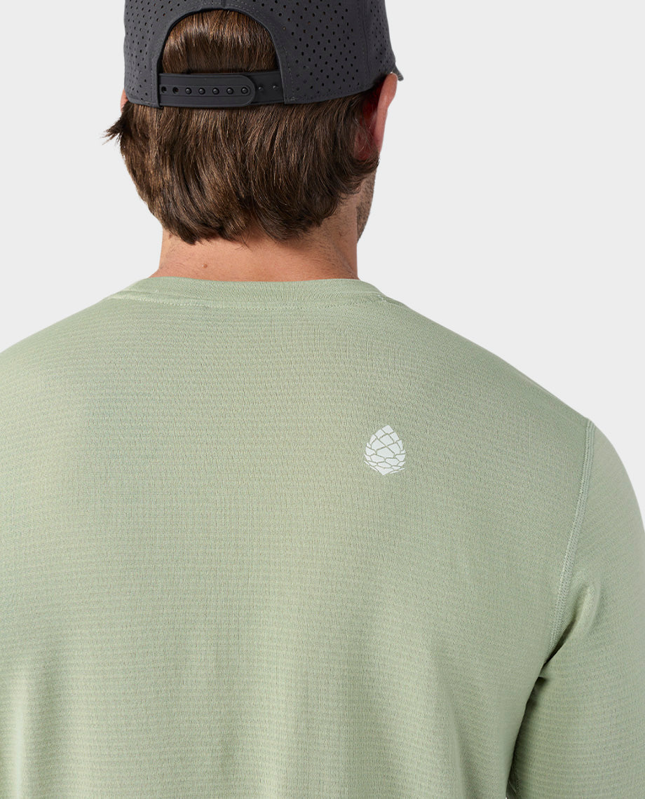 Haut Power Grid Crew pour homme