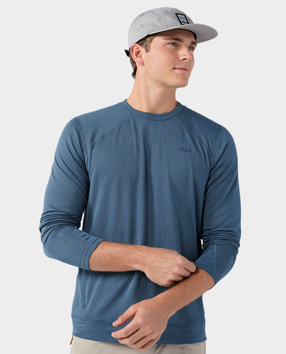 Haut Power Grid Crew pour homme