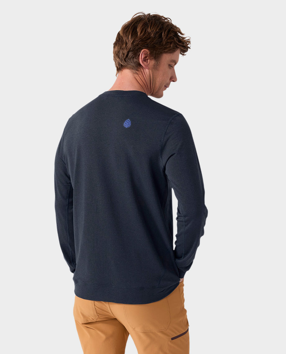 Haut Power Grid Crew pour homme