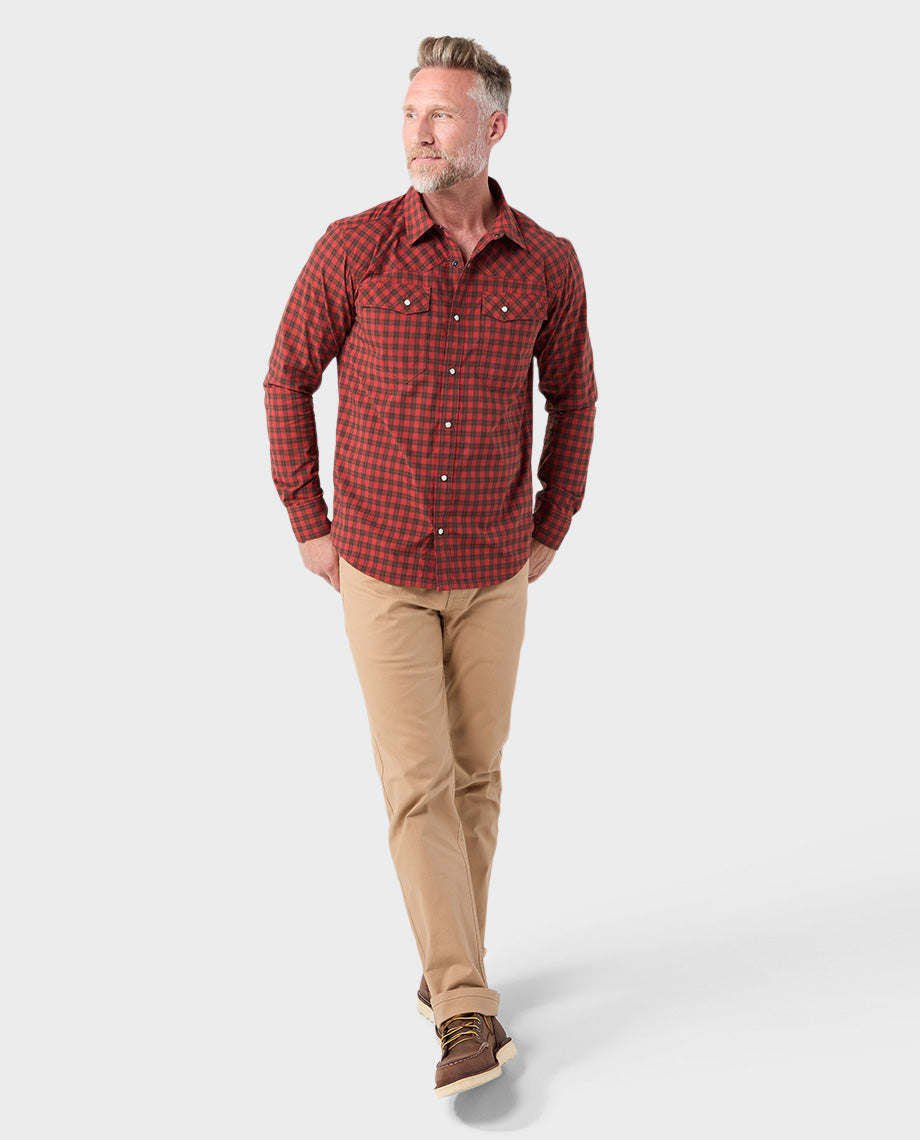 T-shirt Technique à Manches Longues Conflux pour Homme