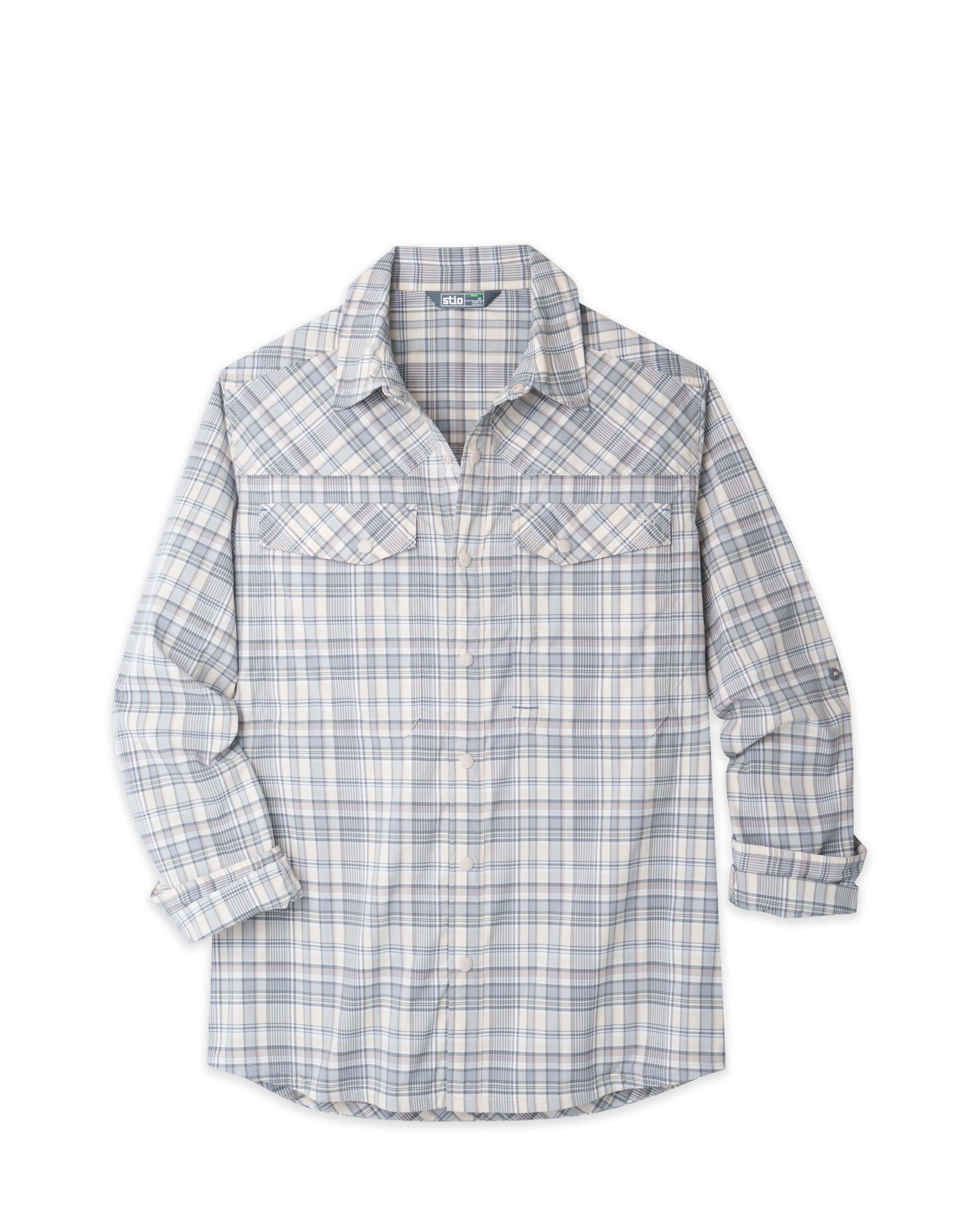 Chemise de pêche à manches longues pour hommes