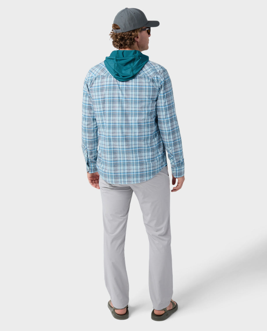 Chemise de pêche à manches longues pour hommes