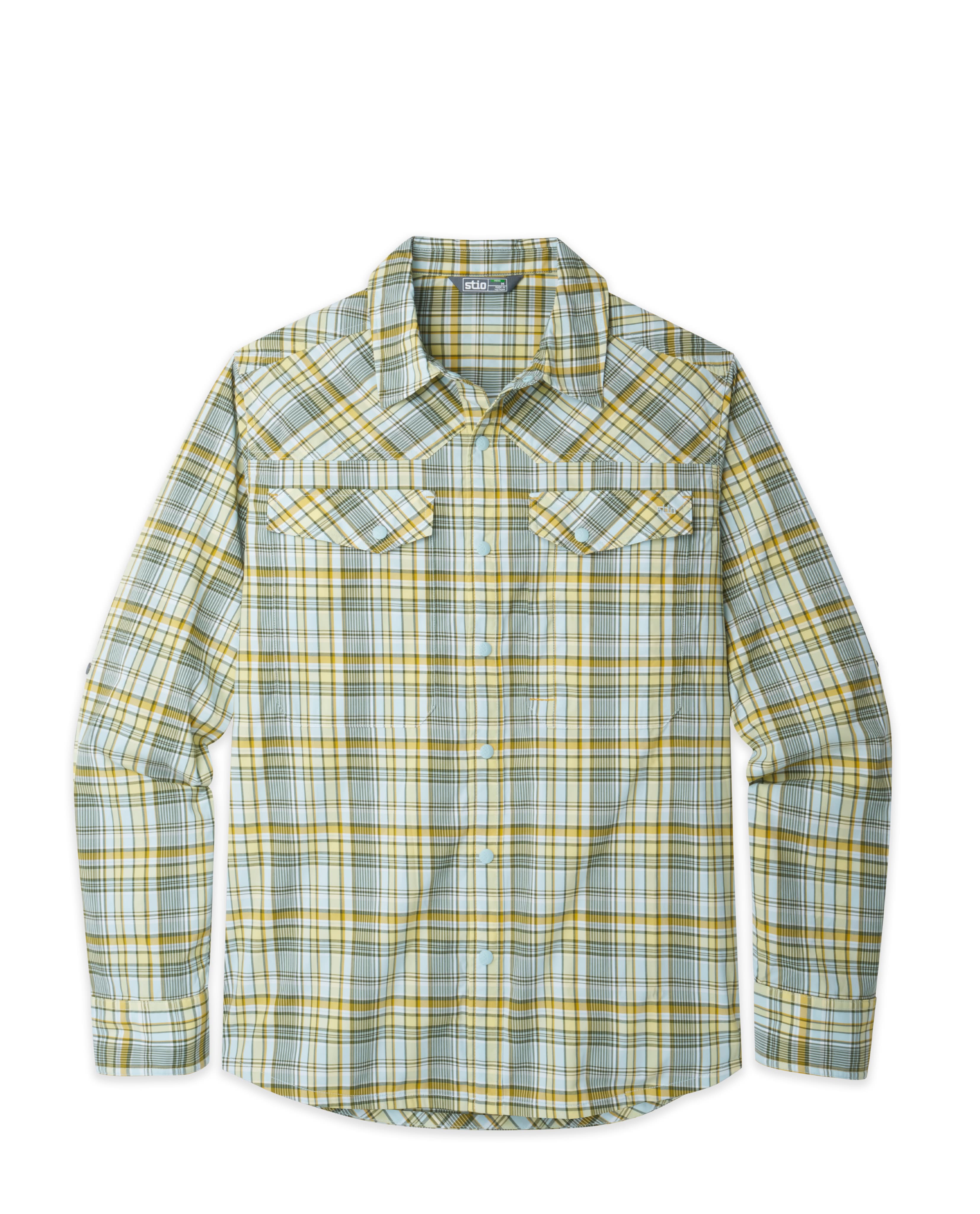 Chemise de pêche à manches longues pour hommes