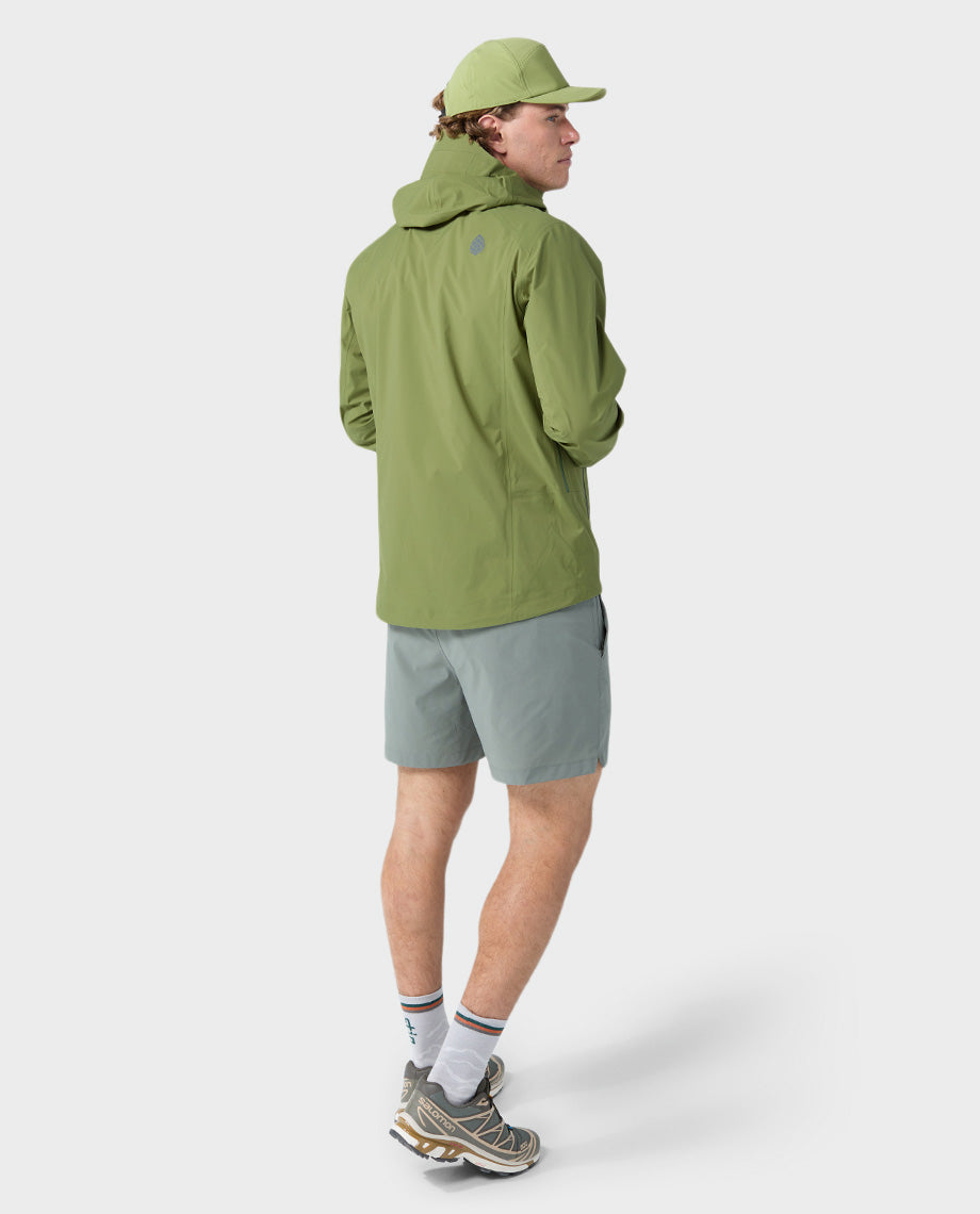 Veste imperméable à capuche pour hommes