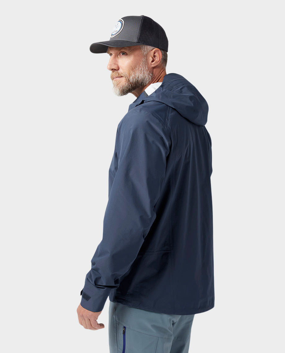 Veste imperméable à capuche pour hommes