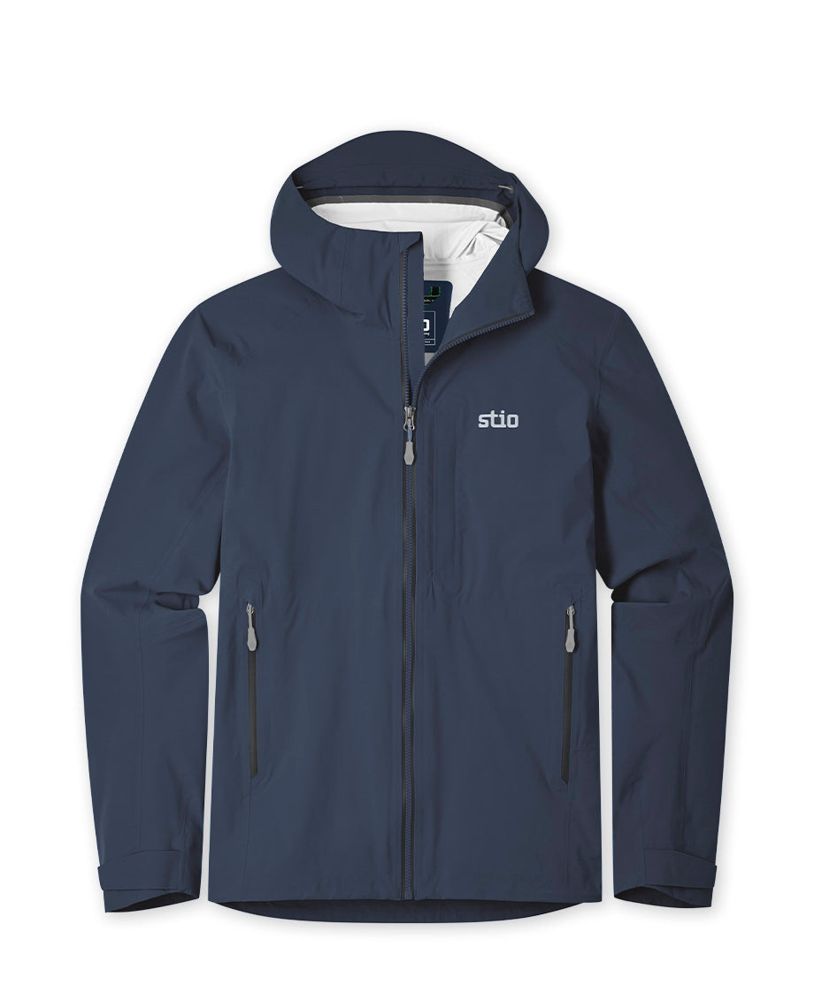 Veste imperméable à capuche pour hommes