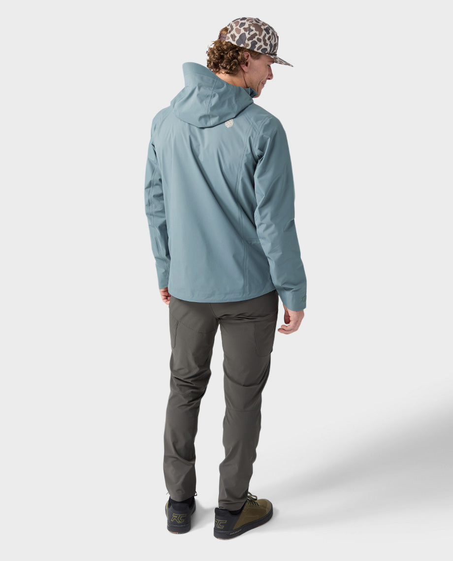 Veste imperméable à capuche pour hommes