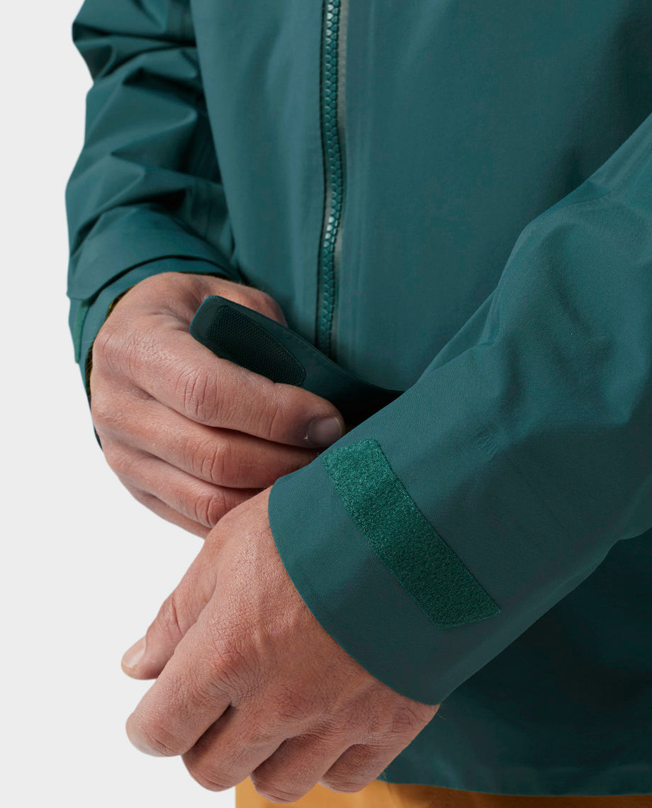 Veste imperméable à capuche pour hommes