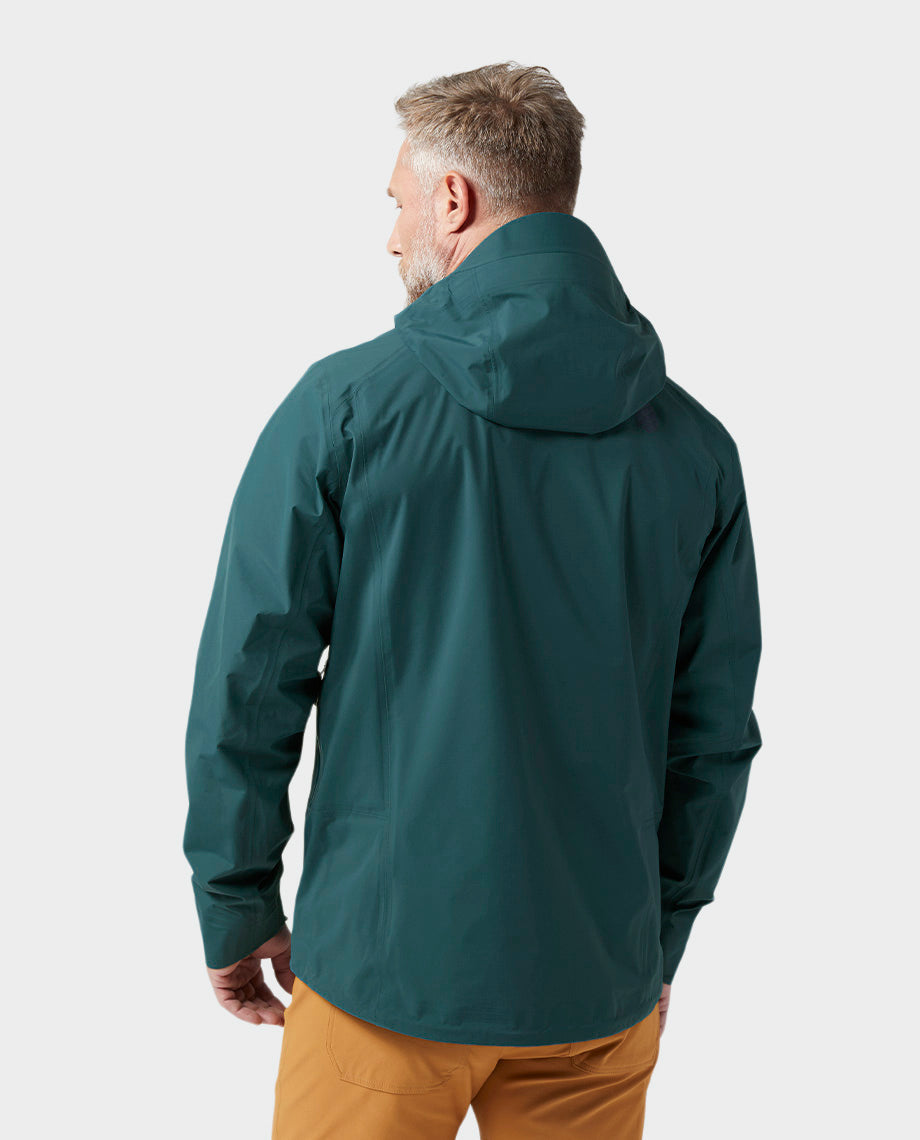 Veste imperméable à capuche pour hommes