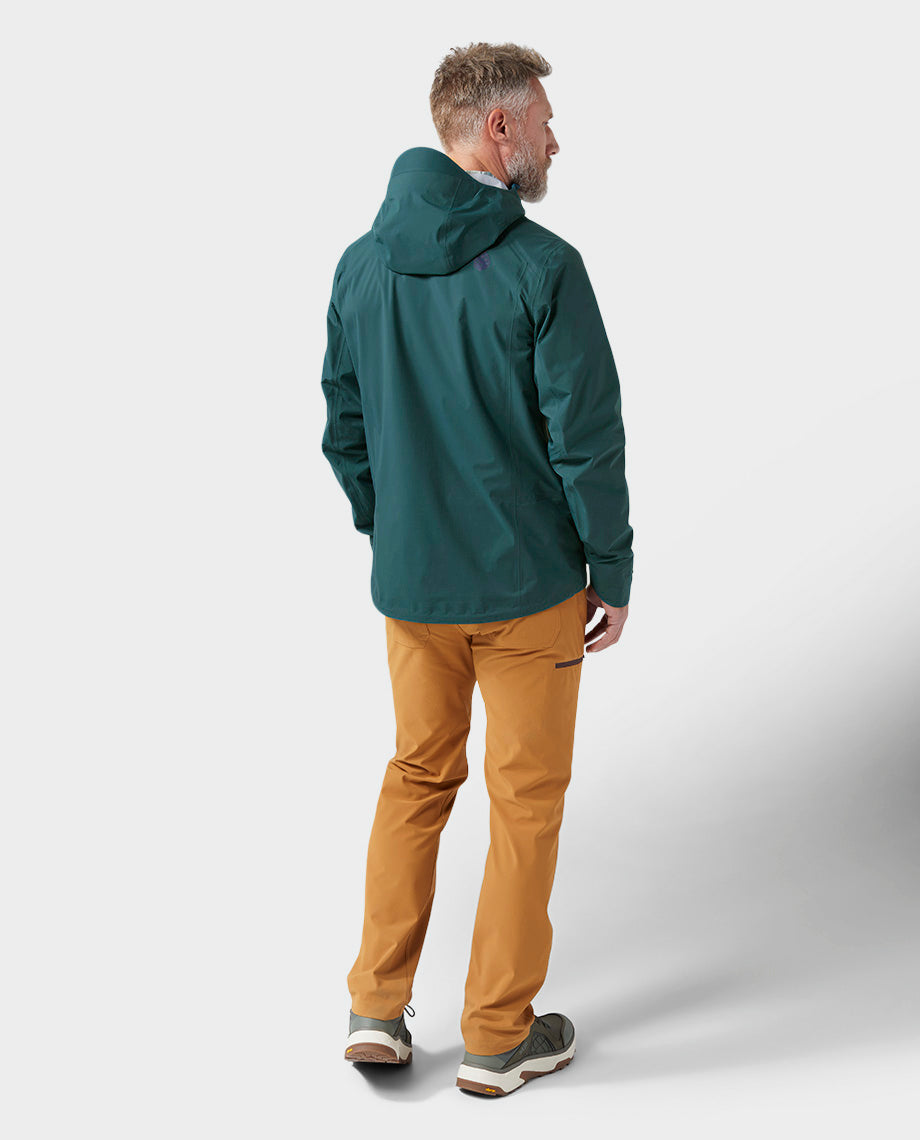 Veste imperméable à capuche pour hommes