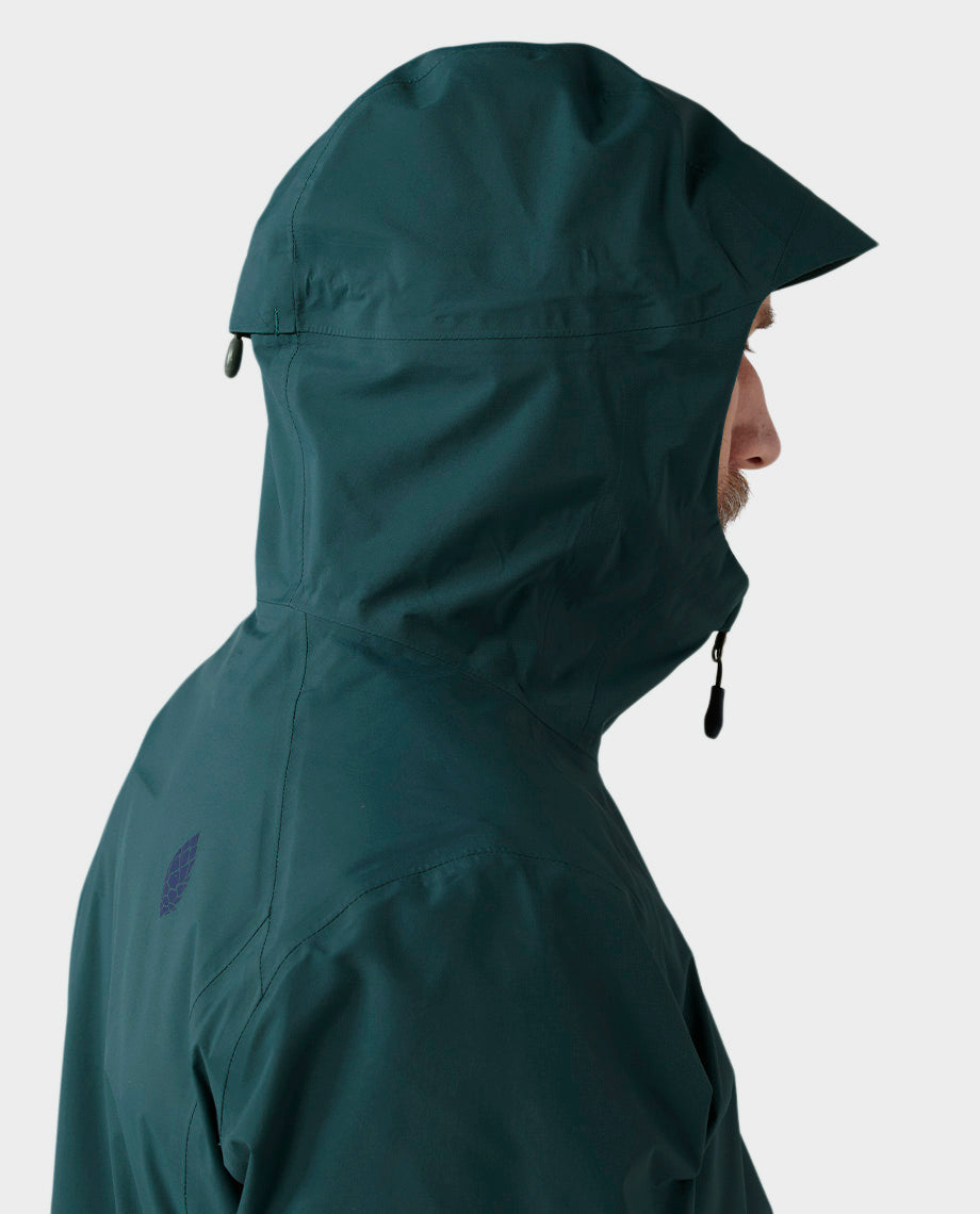 Veste imperméable à capuche pour hommes