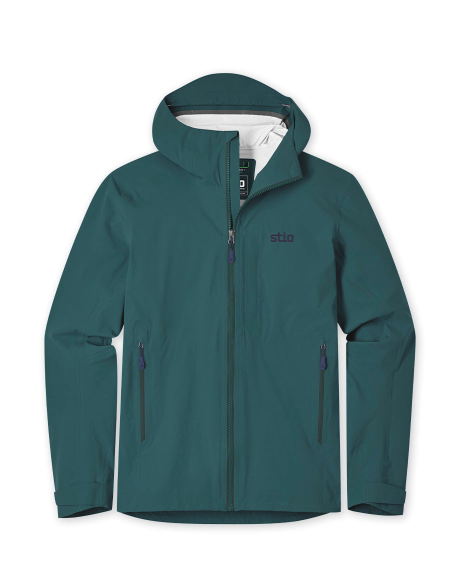 Veste imperméable à capuche pour hommes