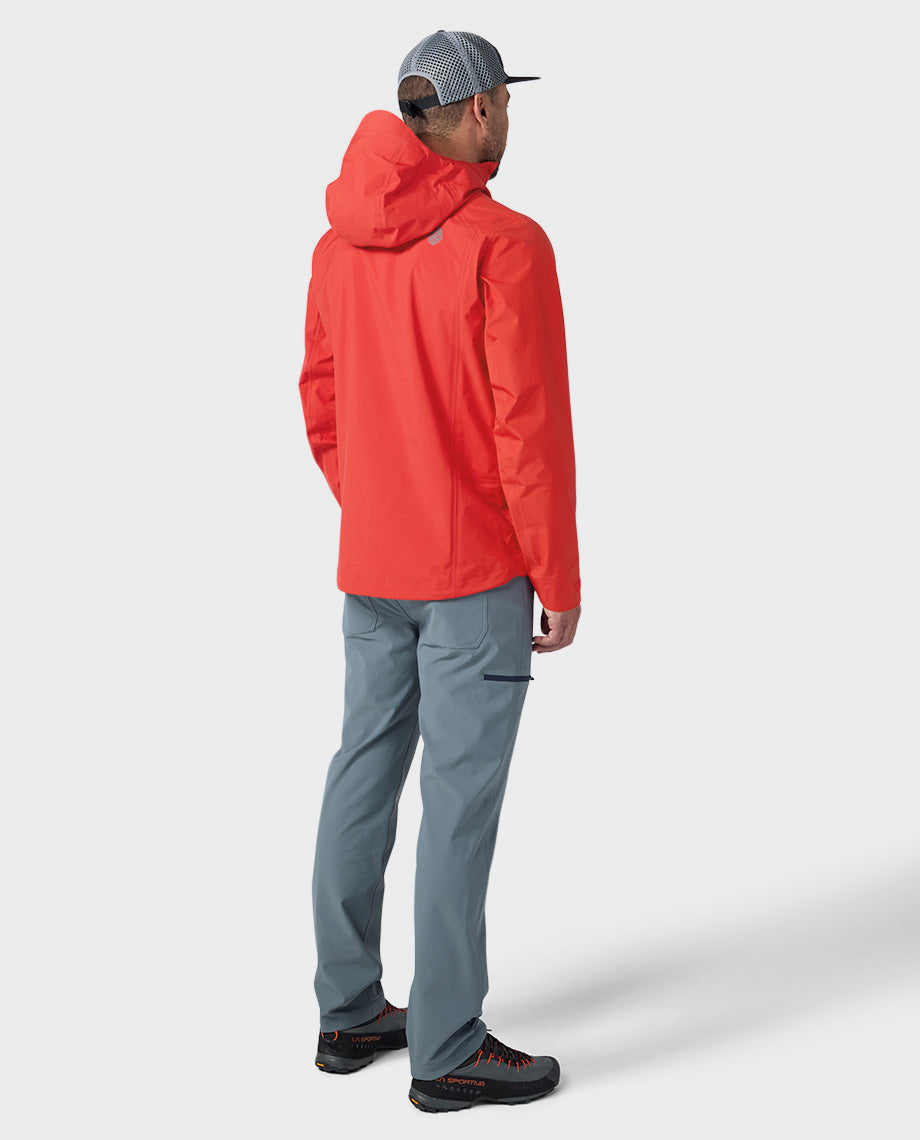 Veste imperméable à capuche pour hommes