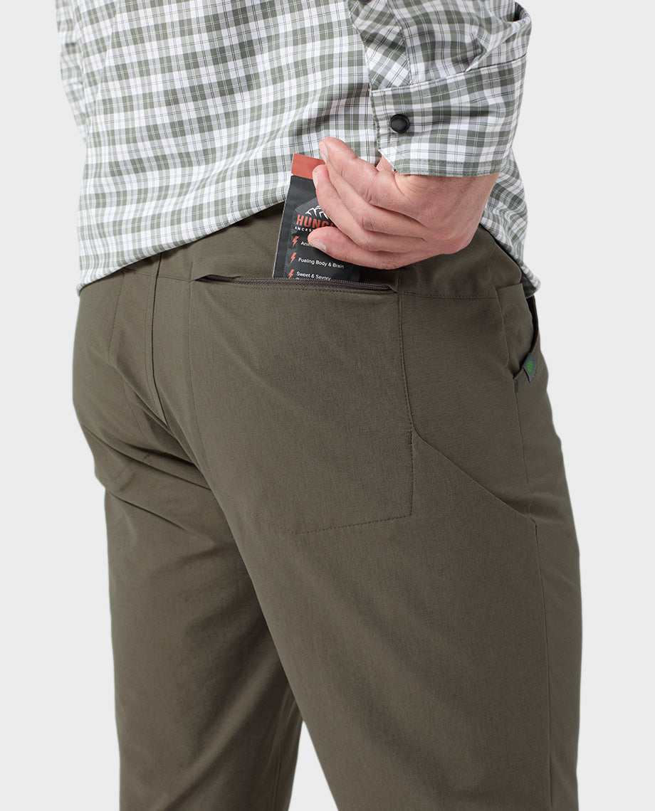 Pantalon de voyage extensible pour homme