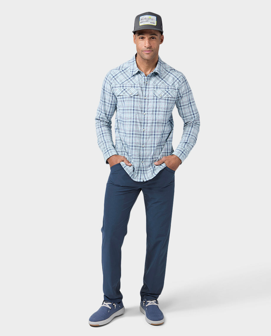 Pantalon de voyage extensible pour homme