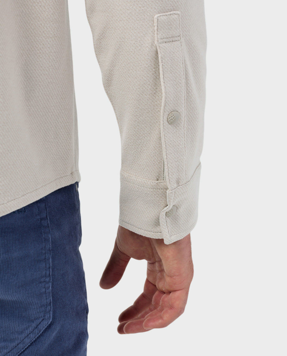 Chemise en maille extensible pour homme
