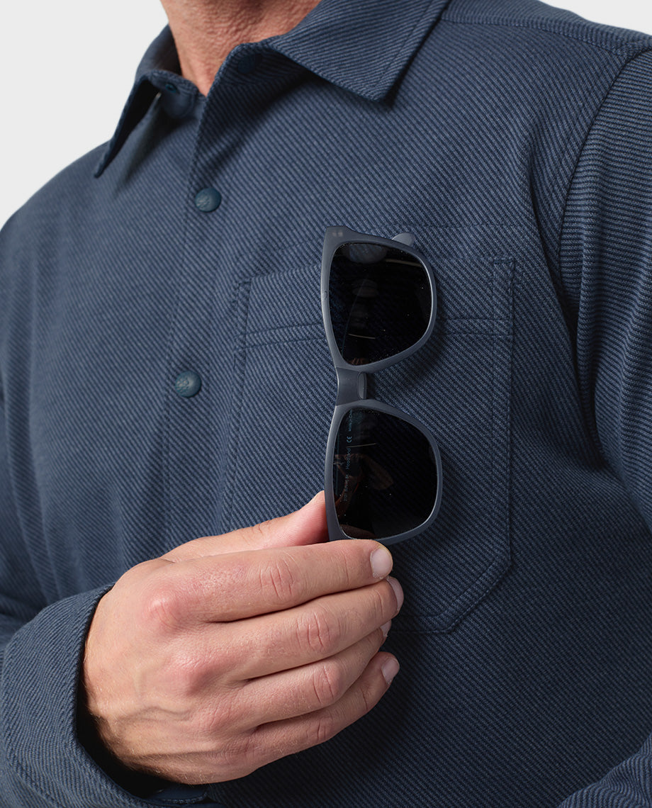 Chemise en maille extensible pour homme