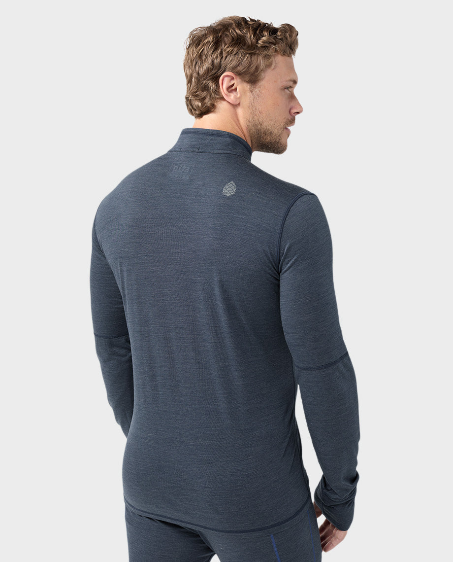 Semi-zippé léger pour homme