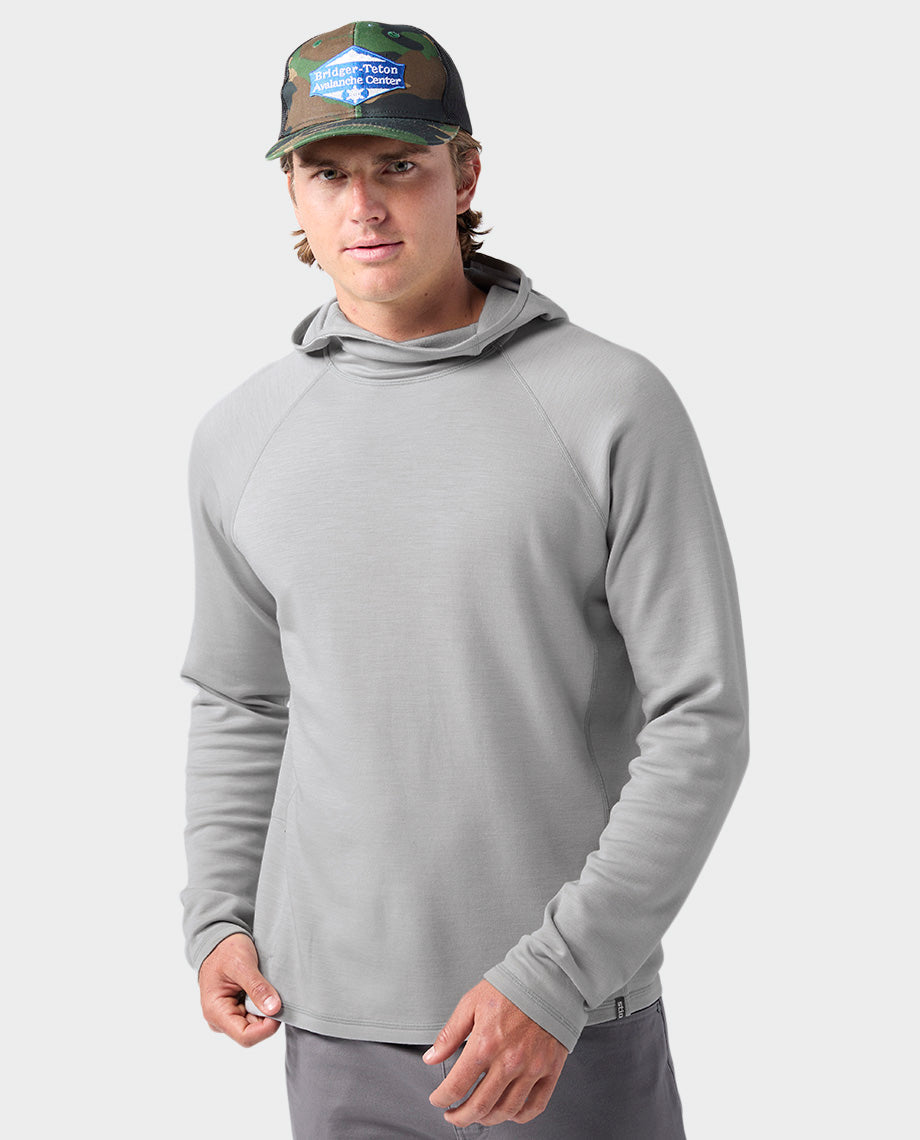 Sweat à capuche mi-lourd pour homme