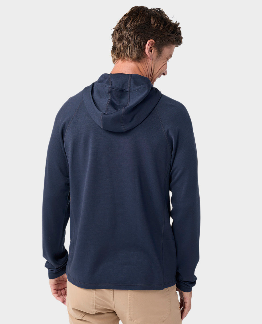 Sweat à capuche mi-lourd pour homme