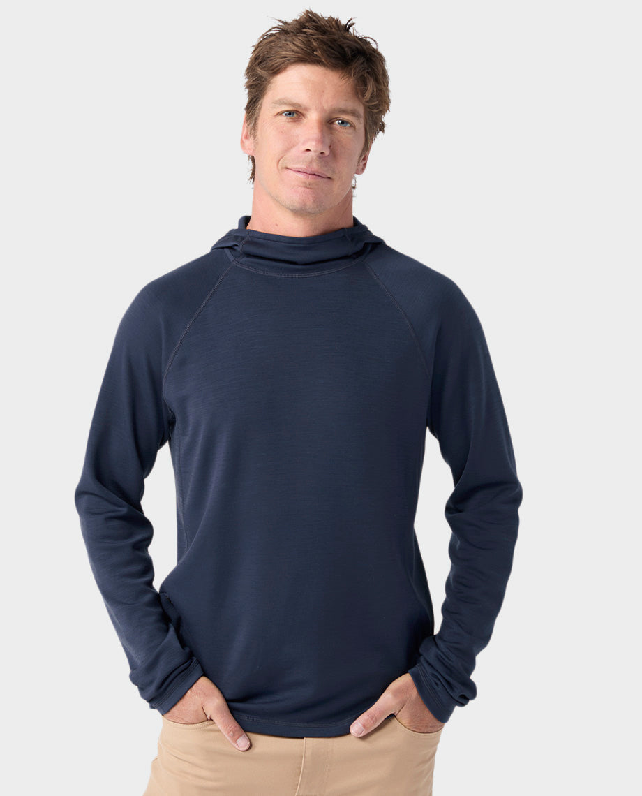 Sweat à capuche mi-lourd pour homme
