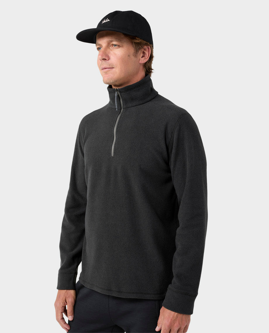 Polaire demi-zip homme