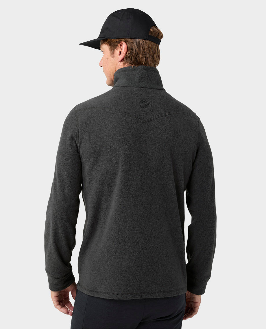 Polaire demi-zip homme