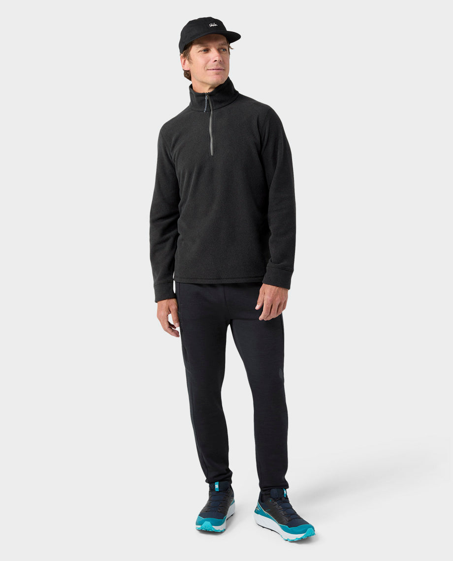Polaire demi-zip homme