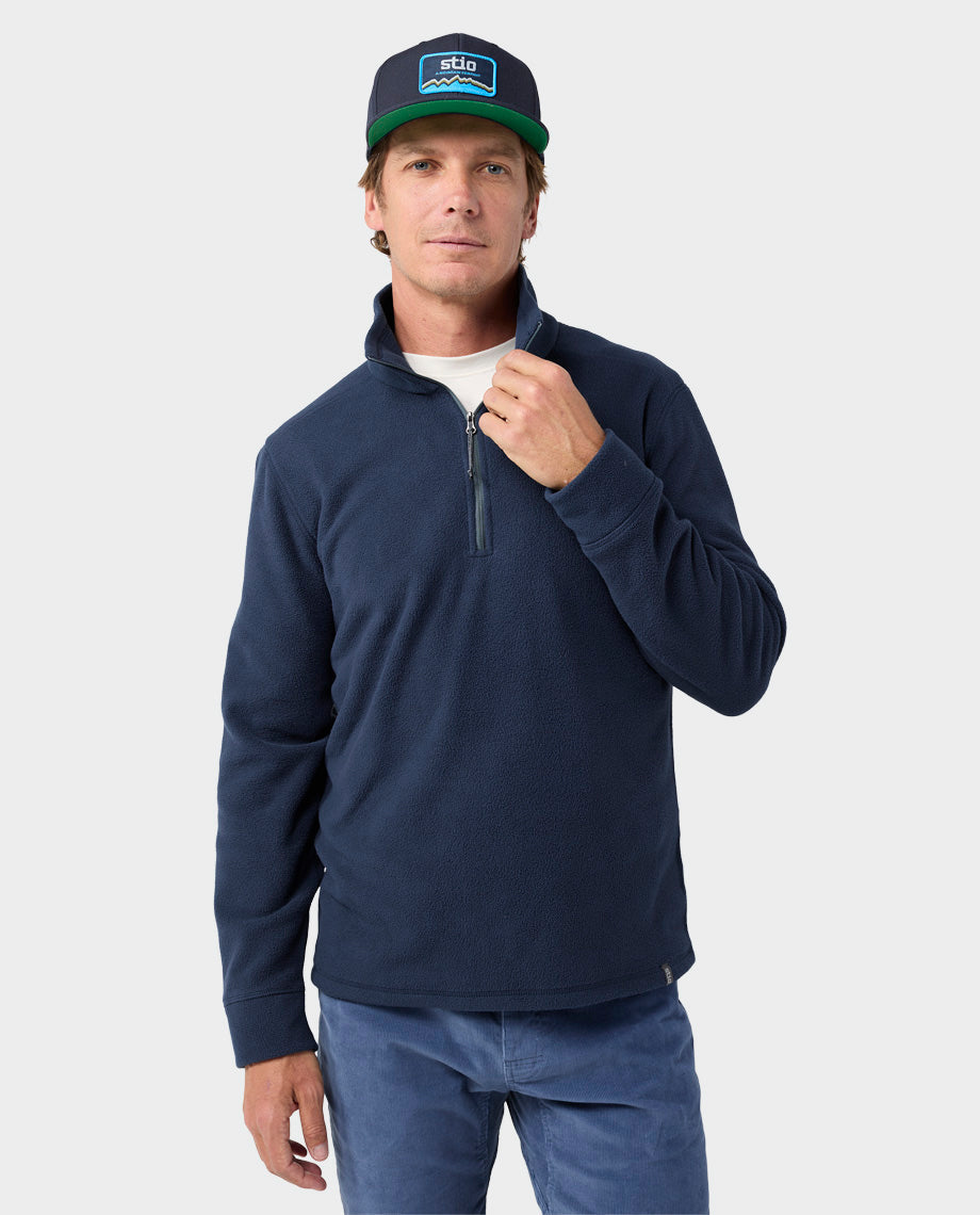 Polaire demi-zip homme