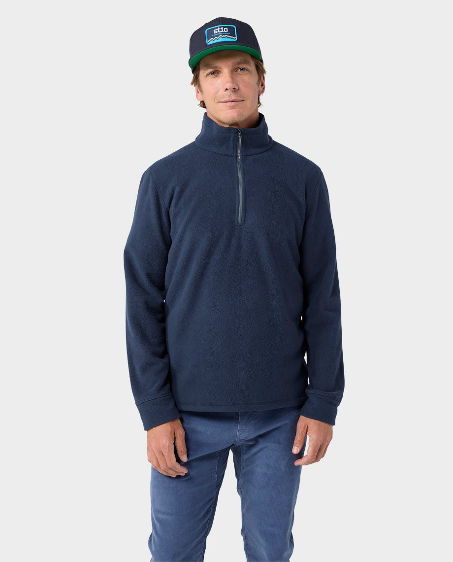 Polaire demi-zip homme