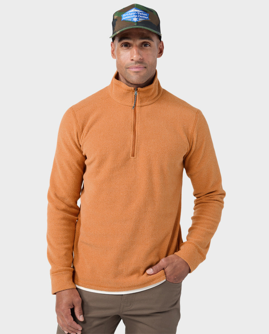 Polaire demi-zip homme