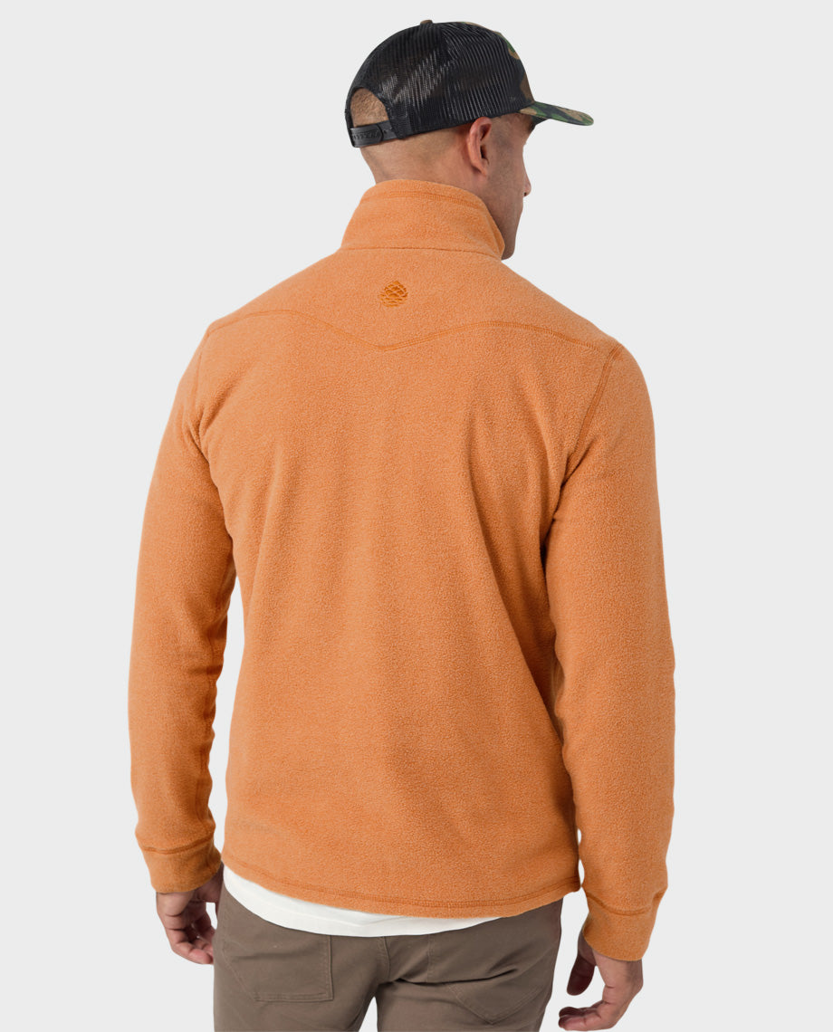 Polaire demi-zip homme
