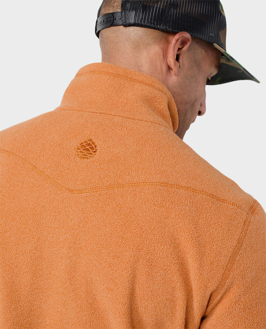 Polaire demi-zip homme