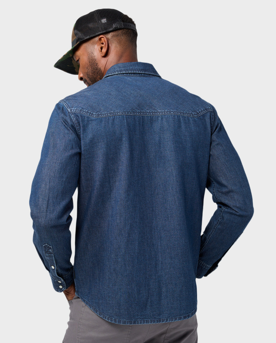 Chemise en jean japonais pour homme