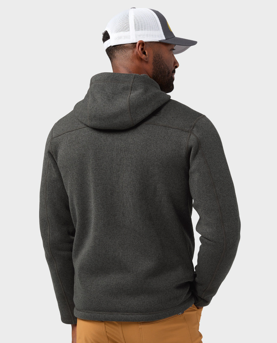 Sweat à capuche polaire homme