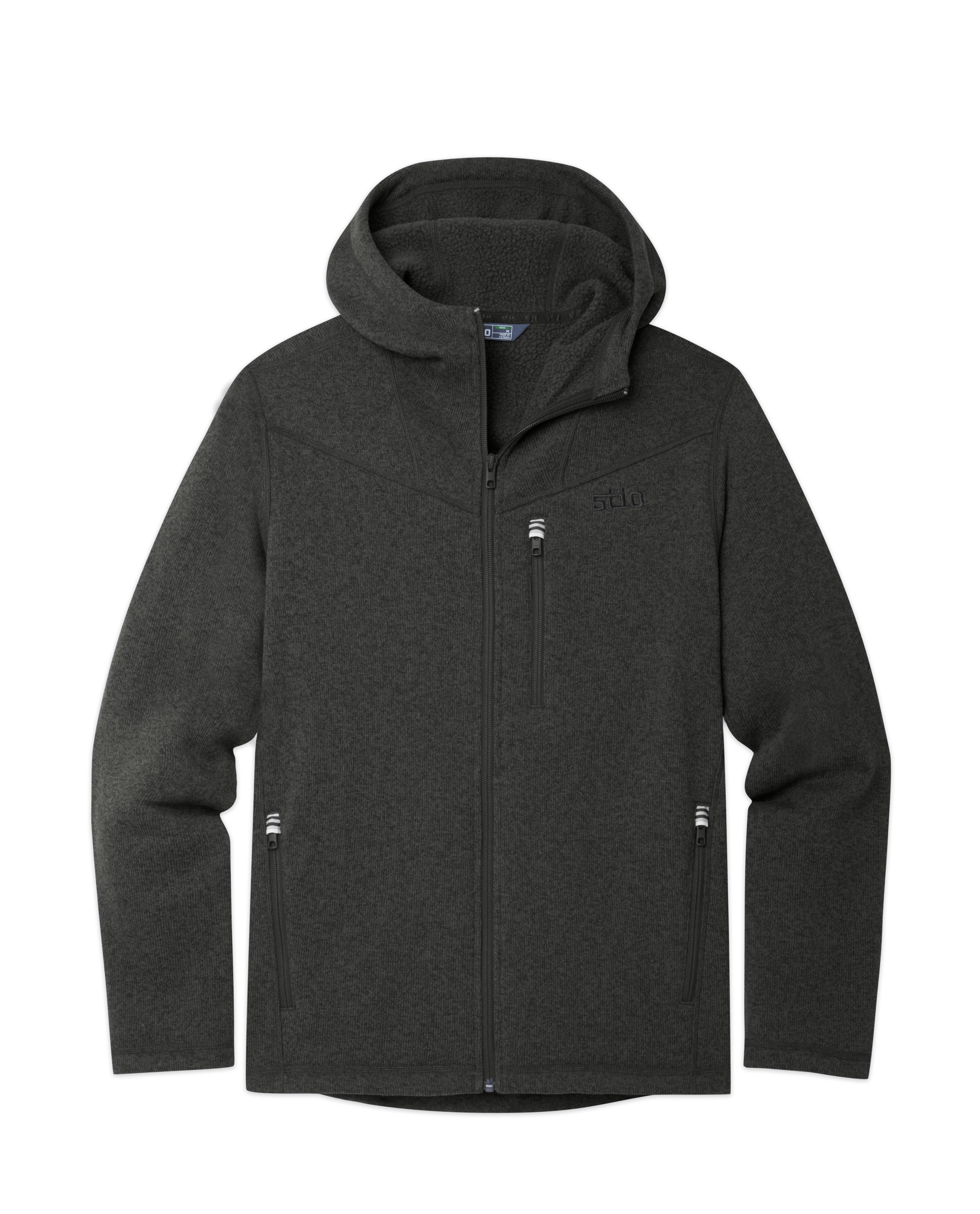 Sweat à capuche polaire homme