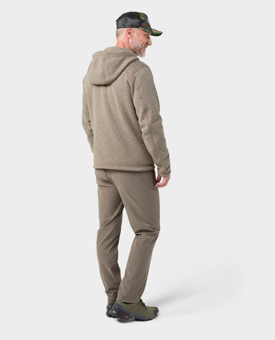 Sweat à capuche polaire homme