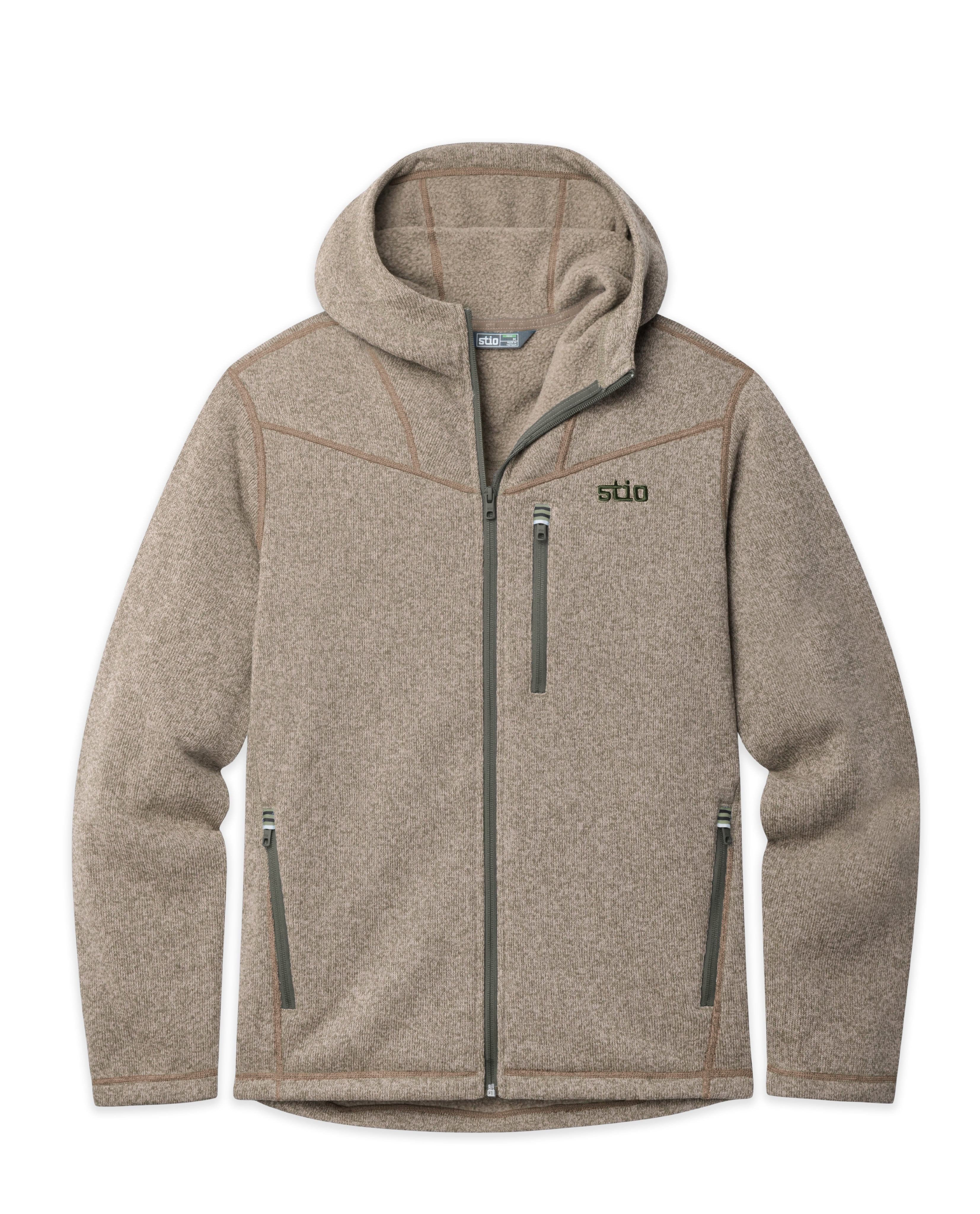 Sweat à capuche polaire homme