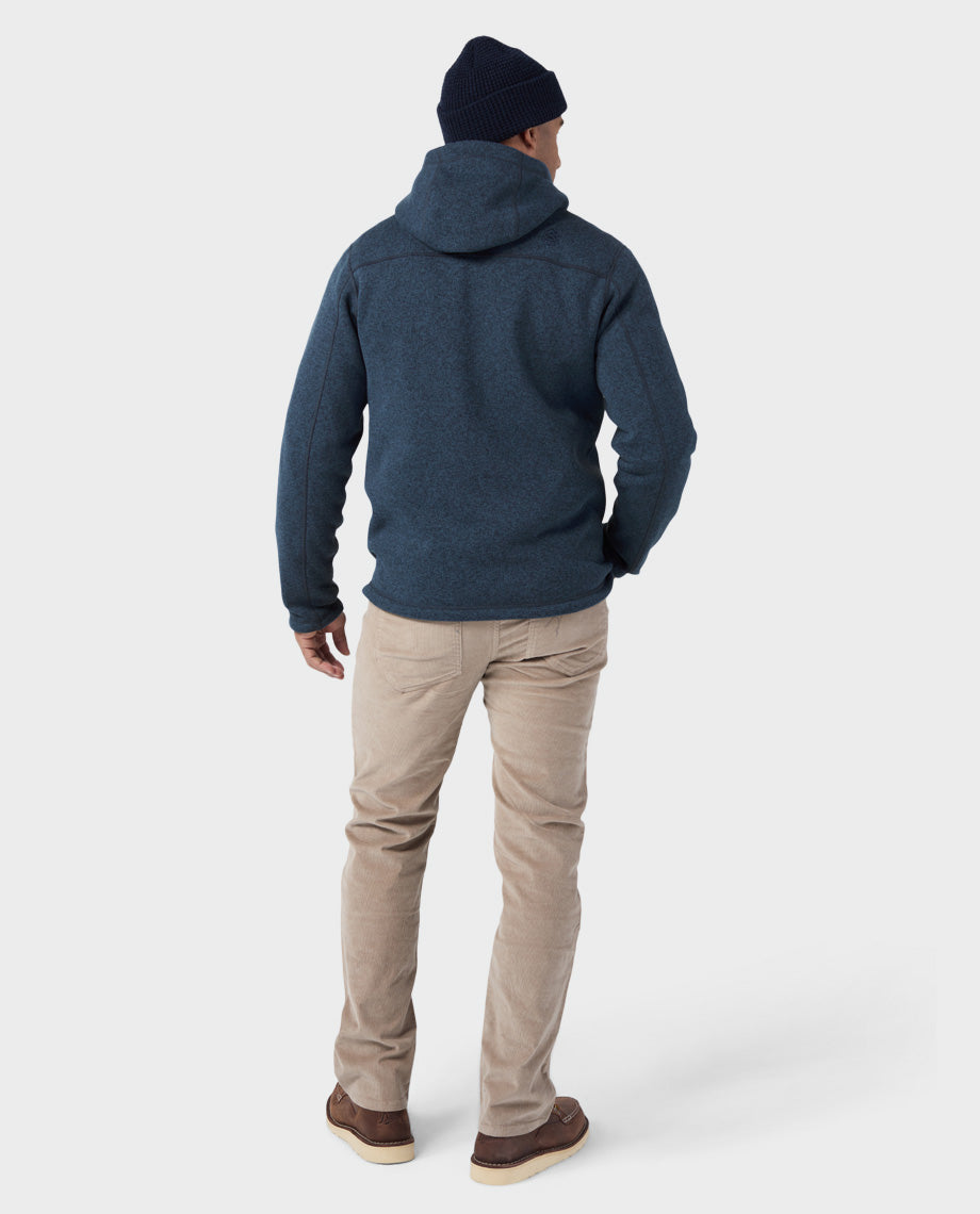 Sweat à capuche polaire homme