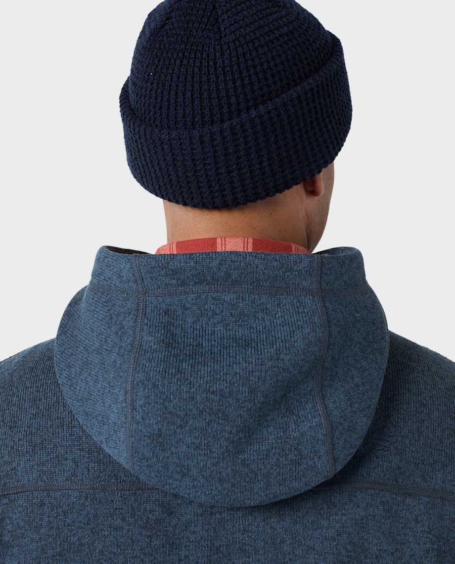 Sweat à capuche polaire homme